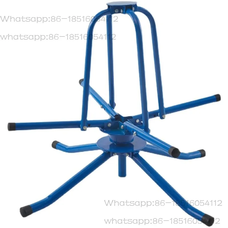 Dual-Bearing Heavy-Duty Thickened Foldable Wire Rope Reeler for Elevators Traction Machine & Speed Governor