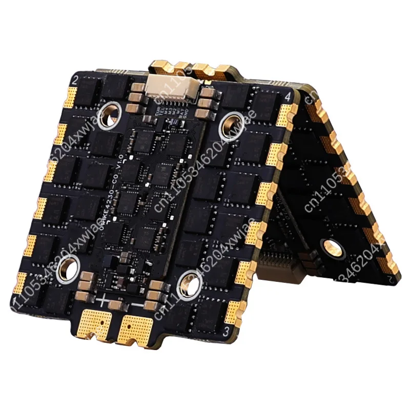 FPV Racing ESC 90A-110A 8S, Integrated 4in1 Brushless Controller with DShot600 Support for Quadcopter