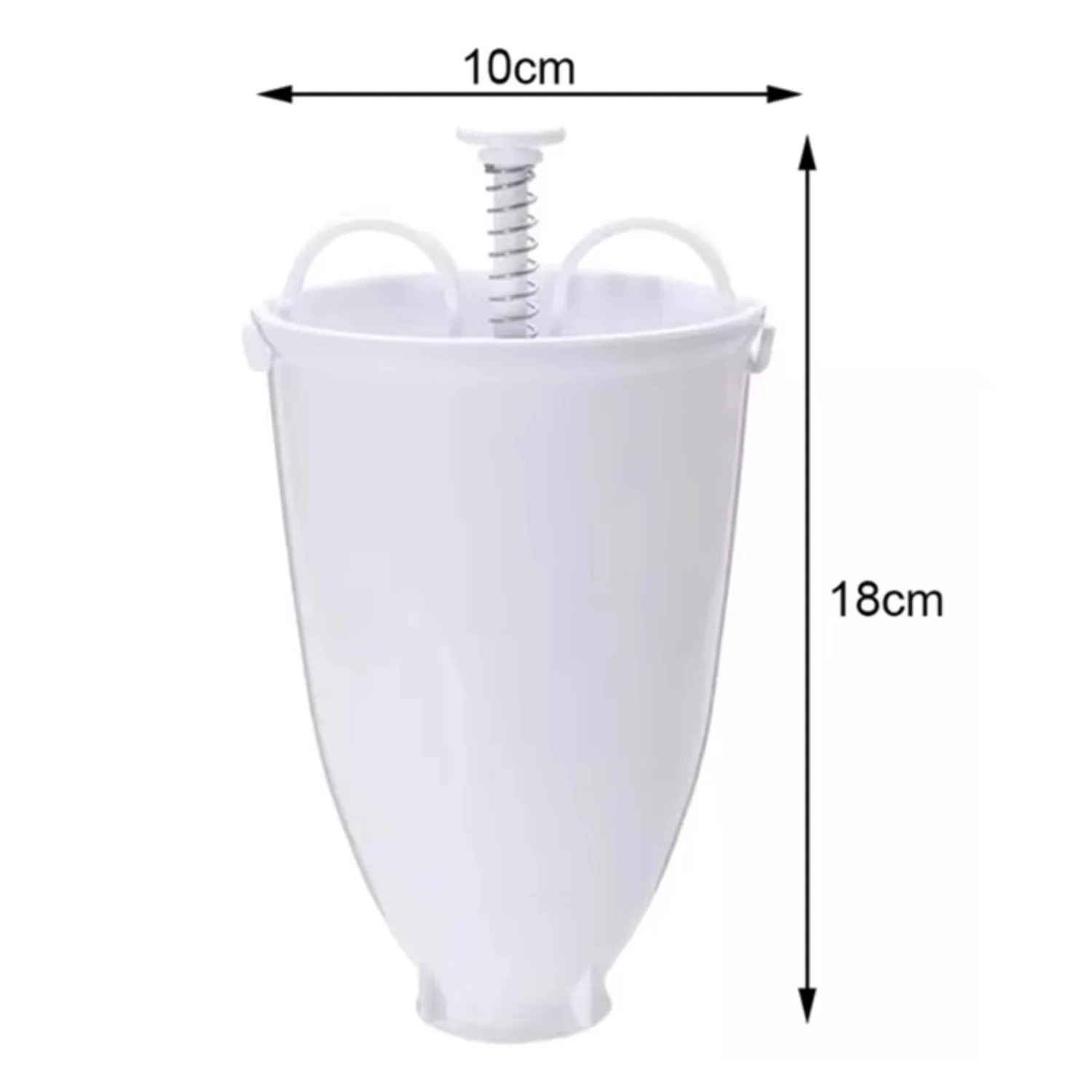 صانعة حلوى الدونات البلاستيكية سهلة سريعة المحمولة دونات قالب دليل الهراء موزع دونات آلة كعكة البسكويت الكوكيز لتقوم بها بنفسك أداة الخبز