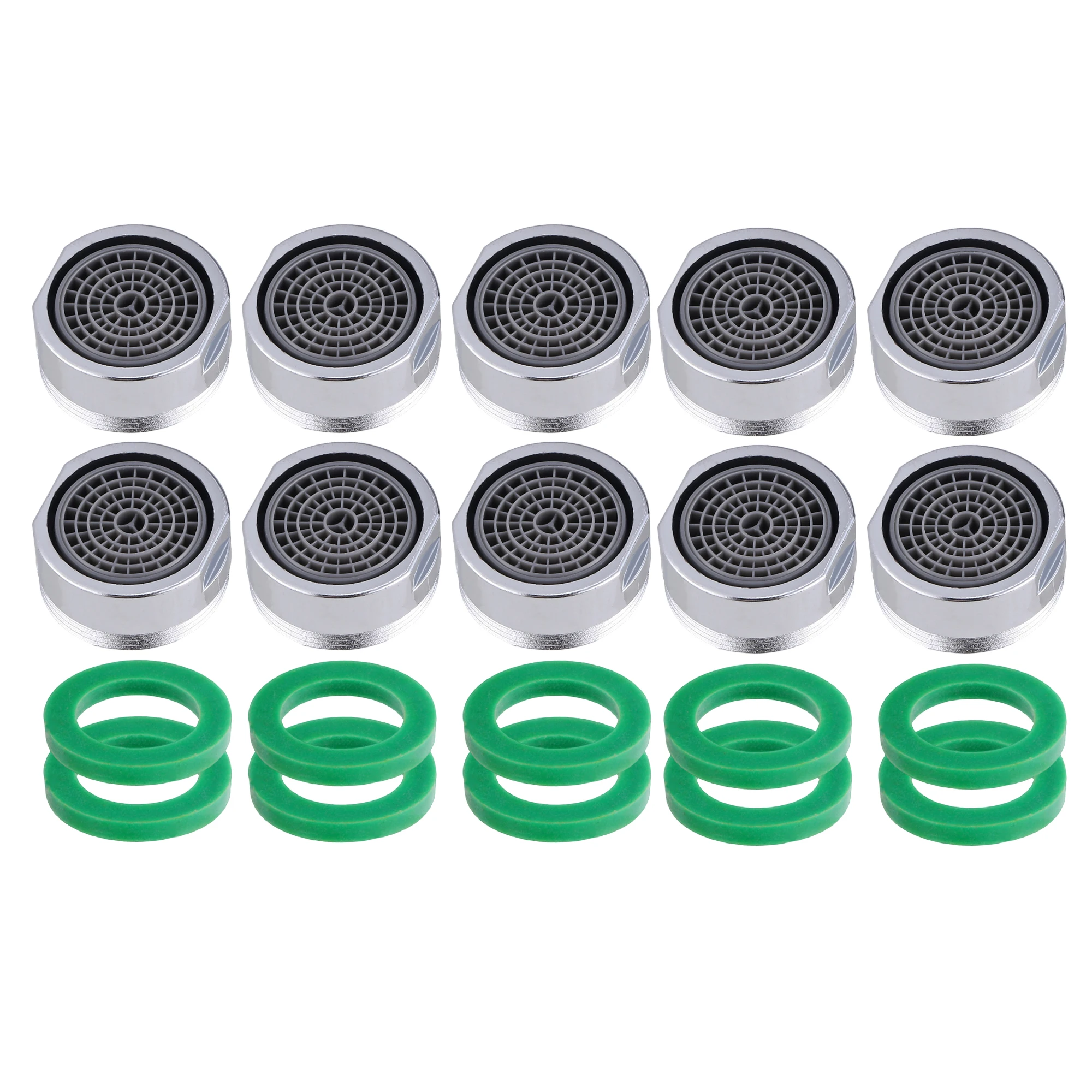 

10 Pcs 24mm Kitchen Basin Faucet Aerator Splash-proof Filter Mesh Core Water Saver Outlet Accessories Faucets Kitchen