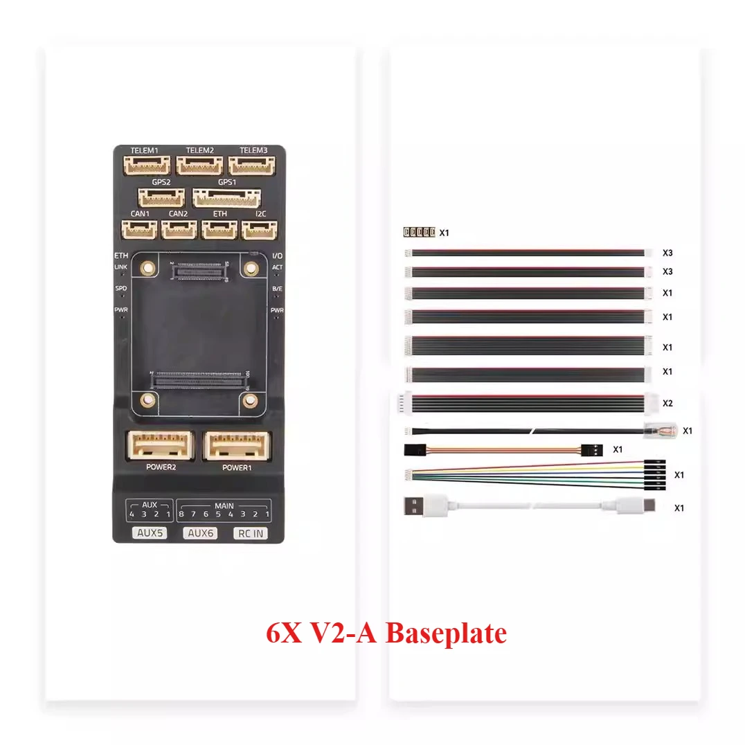 Newest Holybro Pixhawk 6X Flight Controller Standard / MINI Version Barometer / Gary 32 Bit Arm For Airplane Quadcopter thumbnail 3