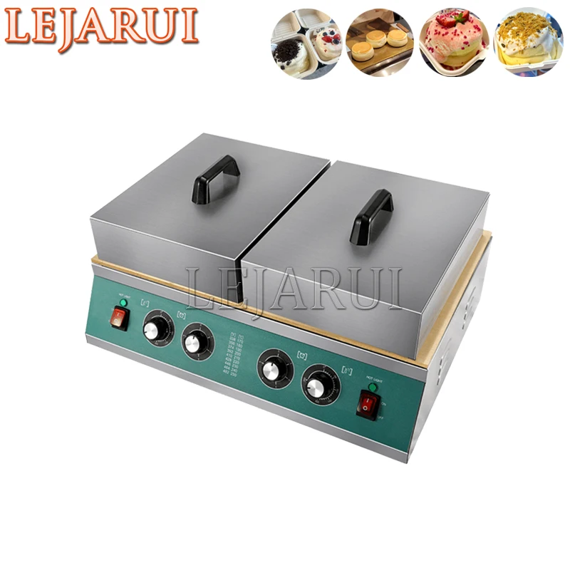 Souffle Maker Souffle Machine 2600W Double Plates Fluffy Japanese Souffle Pancakes Maker Fluffy Pancake Schwa Machine