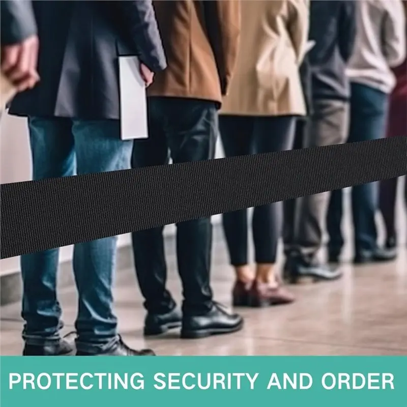 A02F-Crowd Control Wall Barrier With Belt, Wall Mounted Retractable Belt Barrier,2 Pack For Retail Stores