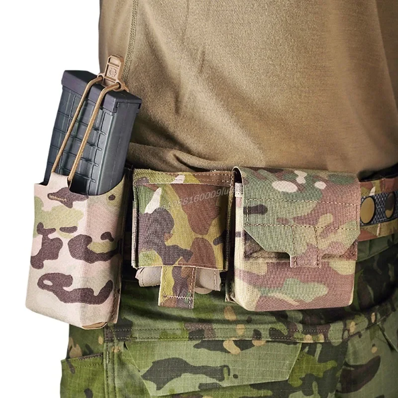 

Tactical Molle Belt Bag Hunting Airsoft Pouch Utility Pouch Shooting Grocery Bag Bicycle Camping Emergency Survival Kit Medical