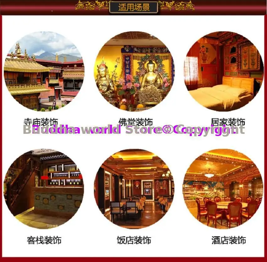 2P Taoism Buddhist Temple Altar Auspicious Embroidery Avalokitesvara buddha Bodhisattva Wall hang Sutra banner Prayer flag FOPAN