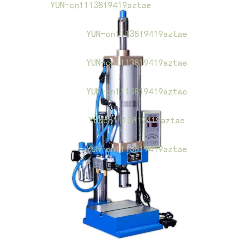 Single column pneumatic punch press 4 column two platen punch press Small 3 platen gas liquid booster
