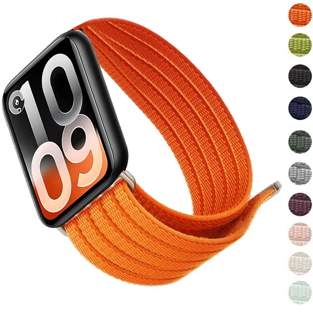 Nylon-Geflechtarmband für Xiaomi Mi Band 10 Pro/9 Pro/8 Pro Sport Atmungsaktives Ersatz-Armband für Redmi Watch 6/5/4 Zubehör