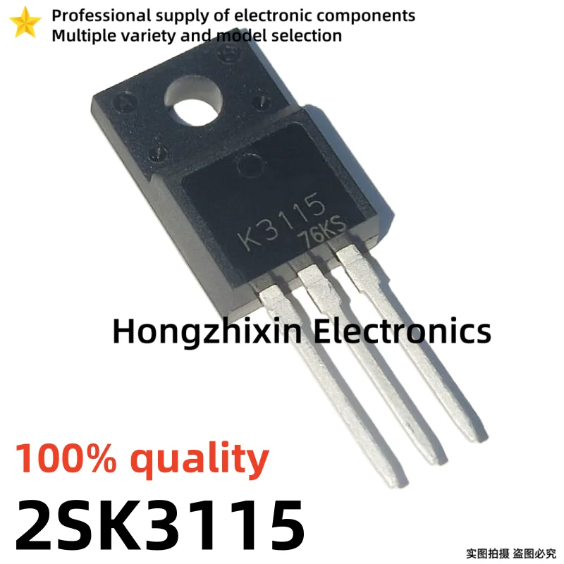 MOSFET MOSFET, qualidade 100%, novo, 2SK3108, K3108, 2SK3110, K3114, K3115, K3115, K3116, TO-220F, 10pcs