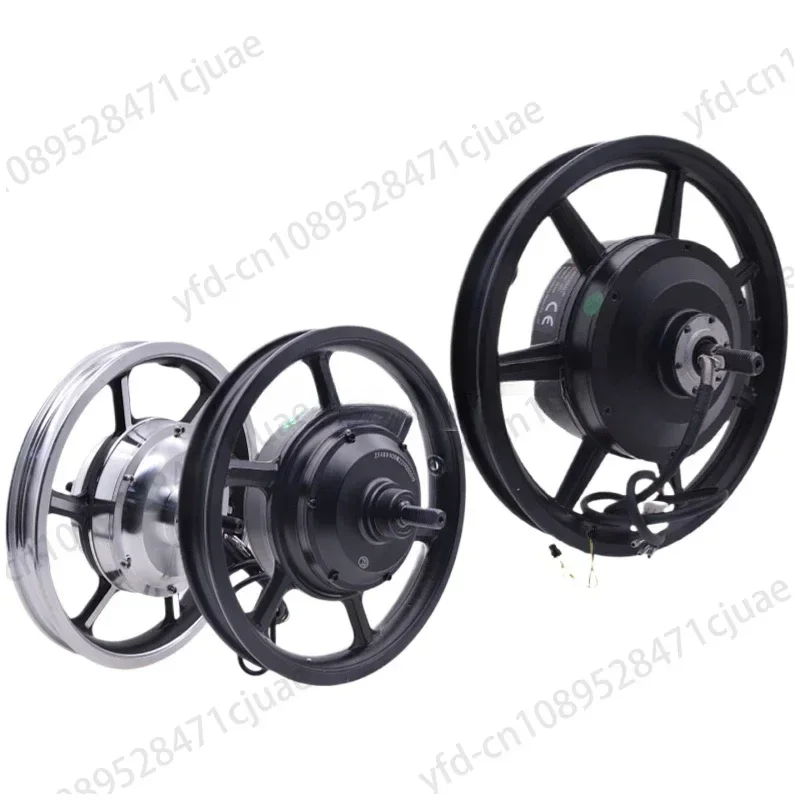 14-Inch Scooter Motor Folding Electric Car 48v500w Brushless Toothed High-Speed Rear Drive Hub Climbing Motor