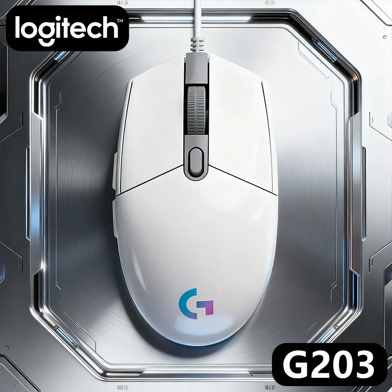 Logitech G203&G102 Classic Gaming Mouse, Precise Positioning, Swift Response, Ergonomic Form Relieves Wrist Pressure