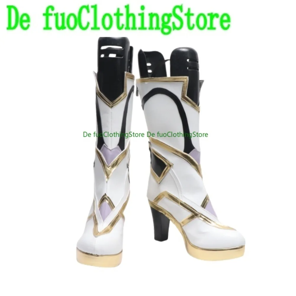 DefuoClothing Honkai Impact 3rd Herrscher Of Origin تأثيري أحذية أنيمي لعبة لعب الأدوار زي الهالوين الدعائم #5