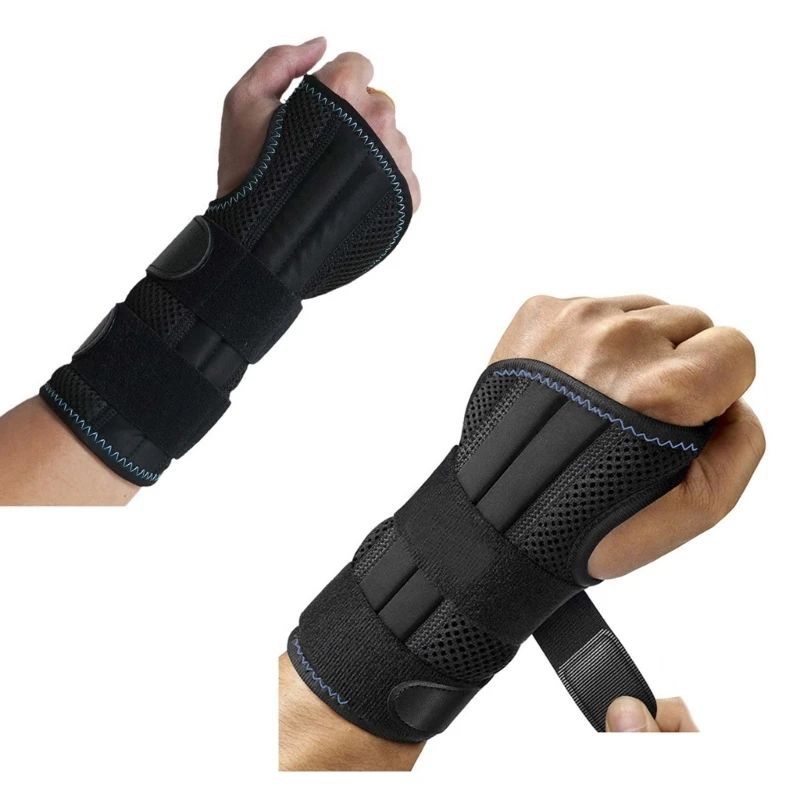 Wrist Support Adjustable Wristband Carpal Tunnel Wrist Brace Wrist Bandages Belt Left Right Hand Wrist Support for Adult