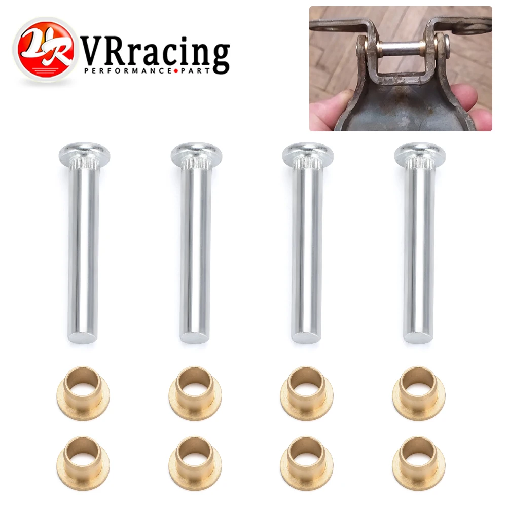 Door Hinge Repair Kit Door Hinge Pin Bushing Kit For Nissan Navara 97-05 D22 Truck Pickup High Strength Corrosion-Resistant