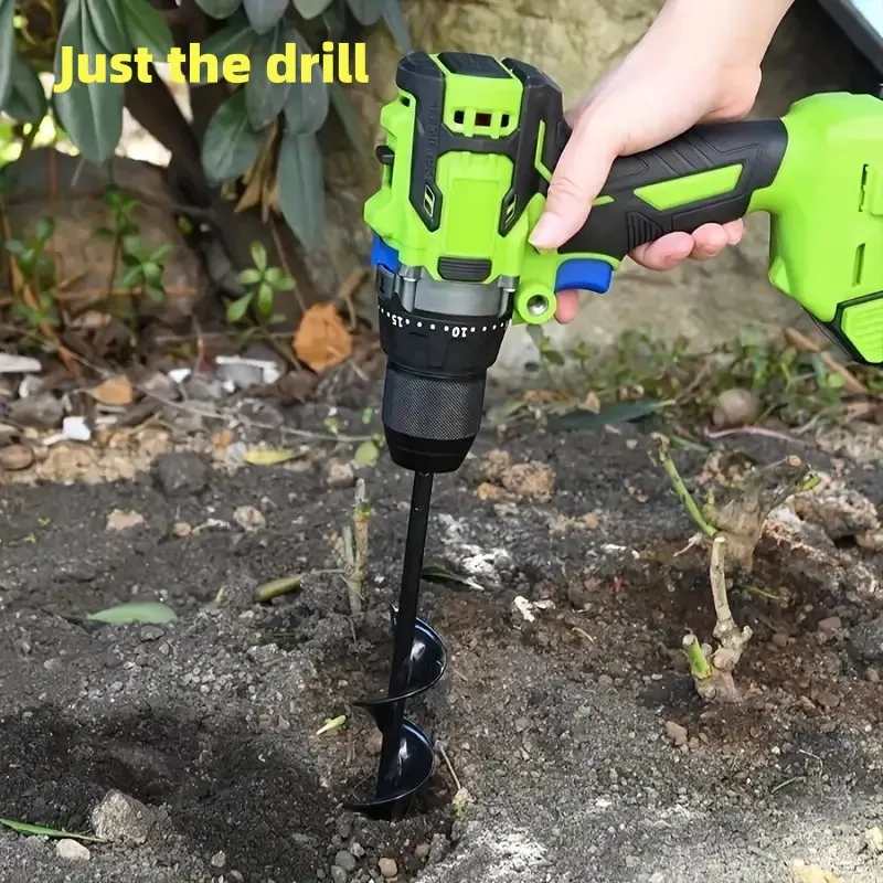 Imagem -05 - Spiral Alloy Ground Broca Haste Curta Adequado para Plantação de Jardim Flores e Plantas Cavando Buraco Solo Solto