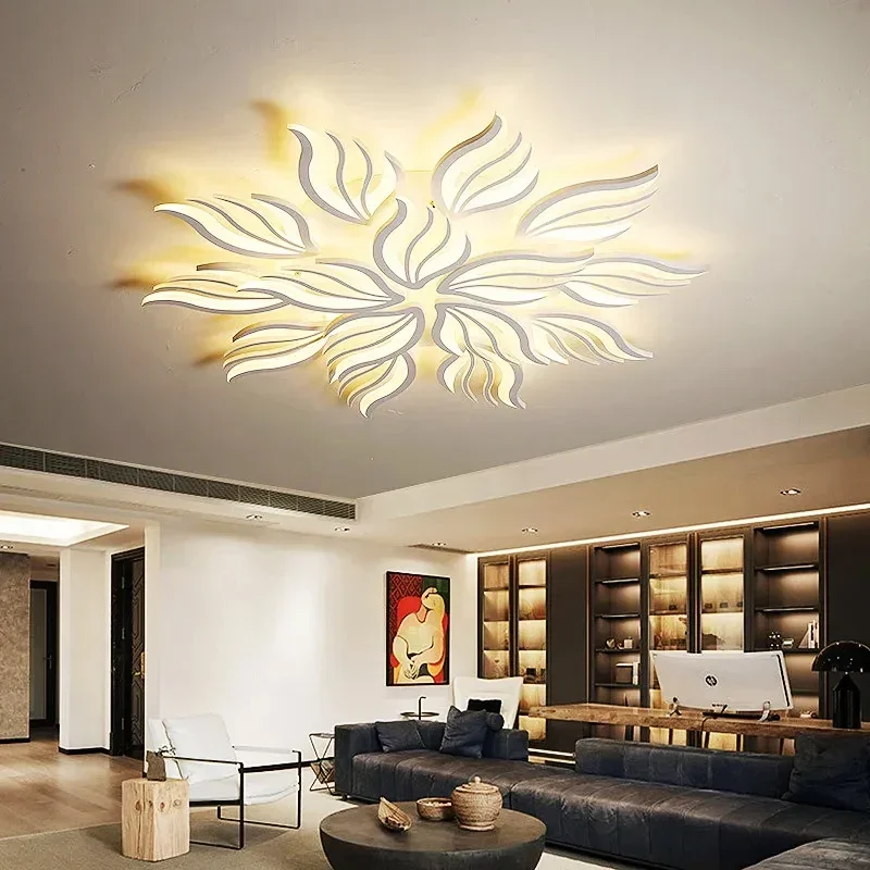 

Living Room Nordic Ceiling Light For Bedroom Led Ceiling Lamp Home Modern Flush Mounted Illuminate Decorate Chandelier Lighting