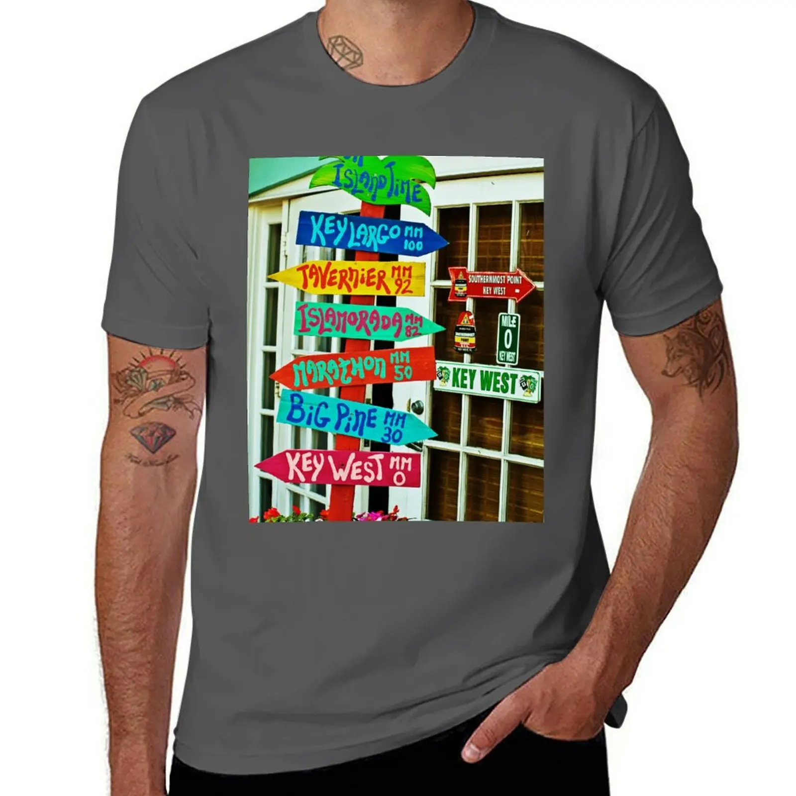

On island time T-Shirt rapper graphic tees Short sleeve tee cheap stuff anime stuff men graphic t shirts