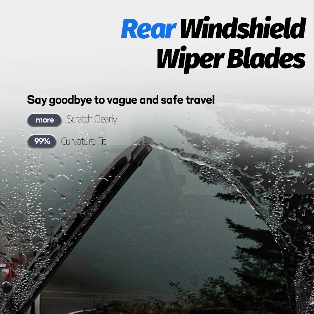 For Citroen C3 2002-2009 2004 2005 2006 2007 2008 Rear Windshield Windscreen Wiper Blade Tailgate Window Wipers Accessories 14" - view 3