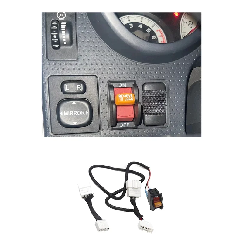 

Sp-ESP Anti-Skid Switch For Toyota Fj Cruiser Mud Escape Switch Wheel Anti-Skid System Modification Off-Road Non-Slip Parts