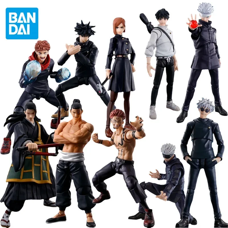 

BANDAI Original S.H.Figuarts Jujutsu Kaisen Anime Figure Itadori Yuji Satoru Gojo Fushiguro Action Figure Toys For Kids Gift