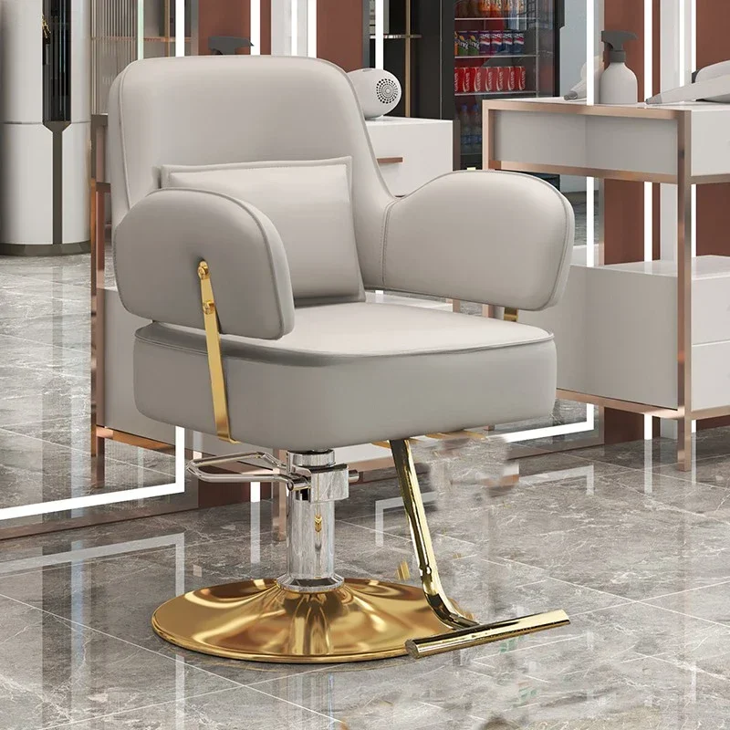 

Barber Chair Hairdressing Salon Complete Furniture Manicurist Chairs Beauty Men's Shaving Silla Barberia Auxiliary Tattoo JGY