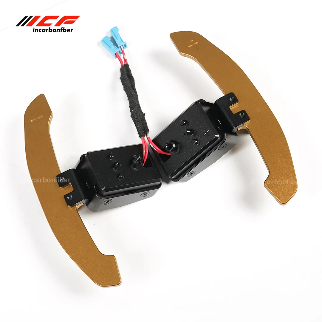 ICF Solid Colour Aluminium Alloy Magnetic Picks Suitable For BWM 1-4 series g20 g30 g80 f10 f20 New Multi Color Shift Paddles