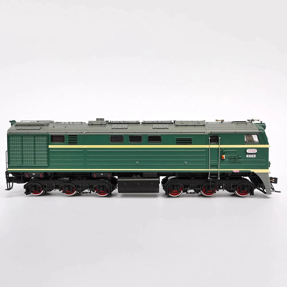 HO 1/87  Train Model 1247 1205 Dongfeng Diesel Locomotive DF Two-window Version Rail Car Toy