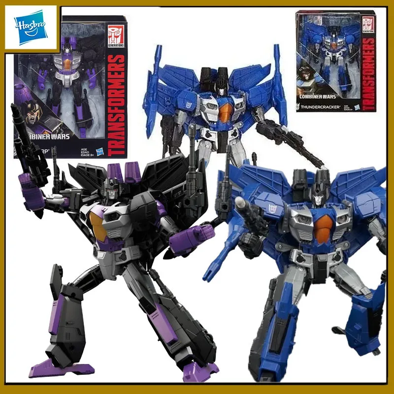 

Hasbro Original Transformers Anime Figure IDW Leader L Level Thundercracker Skywarp Action Figure Toys for Boys Girls Kids Gift