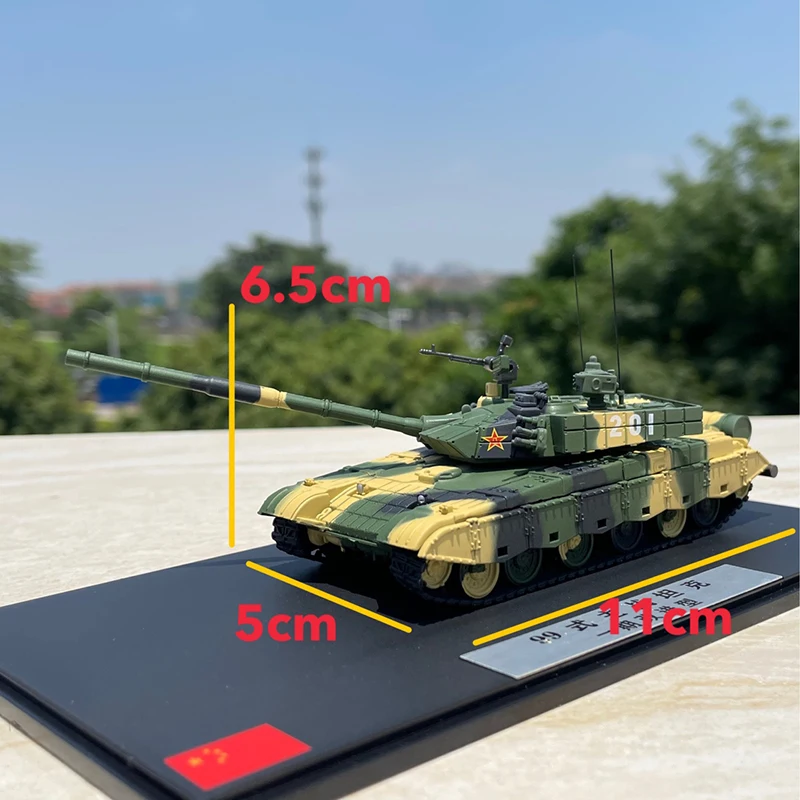 1/72 Scale China 99 Main Battle Tank Simulation Alloy  Armored Vehicle Model Toy Adult Fans Collectible Souvenir Gift