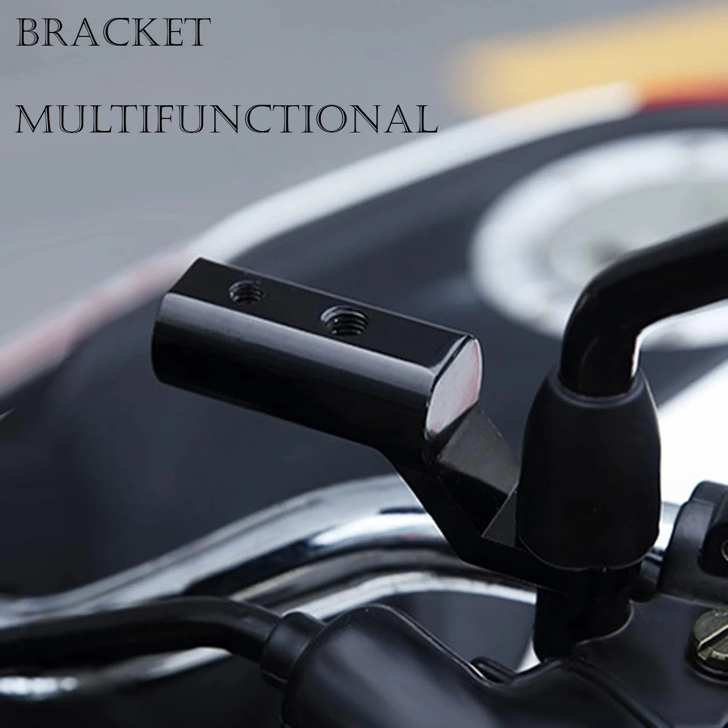 Rearview Mirror Expander Bracket High Quality Universal Adapter Holder Motorbike Accessories Mount for Triumph Suzuki Kawasaki