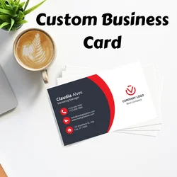 Custom Thank You Cards Your Design Logo Gift Wedding Decoration Personalized Business Card Customization