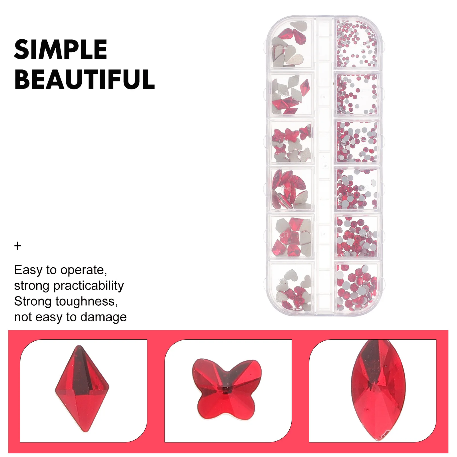 

1 коробка, декоративный алмазный художественный декор, художественный декор, алмазный маникюр, очаровательные украшения для ногтей, декоративные украшения, драгоценные камни для ногтей