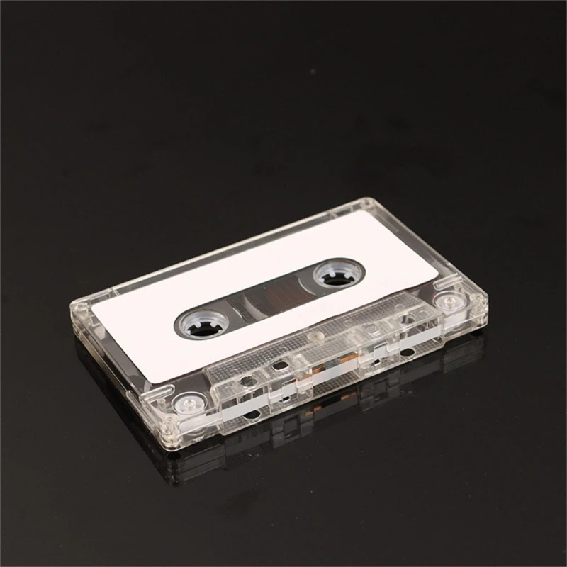 Blank Cassette Tape with 45 Minutes Recording Empty Cassette Tape for Music Recording Teaching Repeaters Tape Recorder