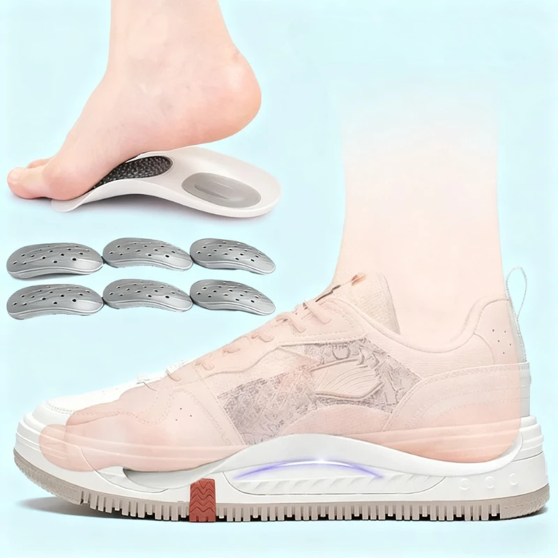 

1 комплект массажных стельок с поддержкой свода стопы для плоскостопия, полустельки для обуви, стельки для мужчин и женщин, подушечки для обуви, уход за ногами