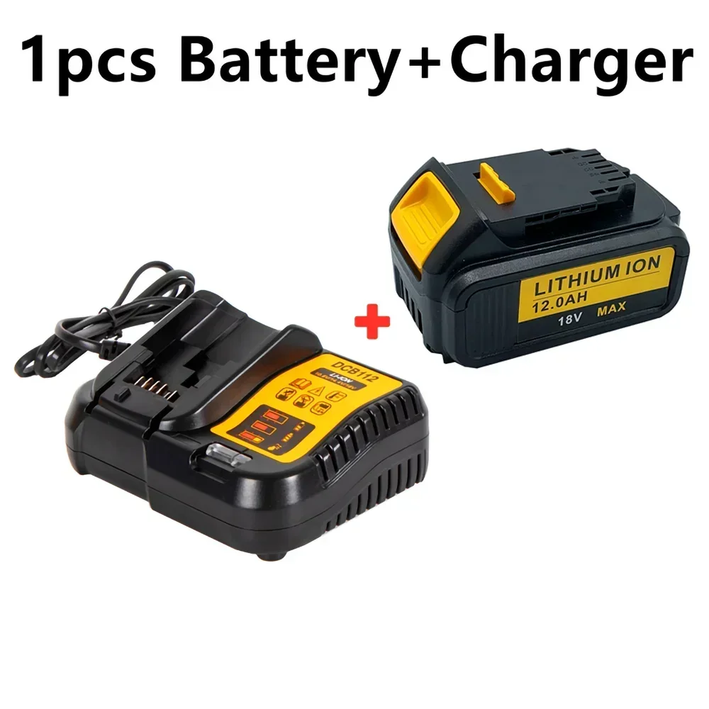 充電式リチウムイオンバッテリー,18v,12000mah,dcb180,dcb181,xj,dcb200,dcb201,DCB201-2,dcb204,dcb20