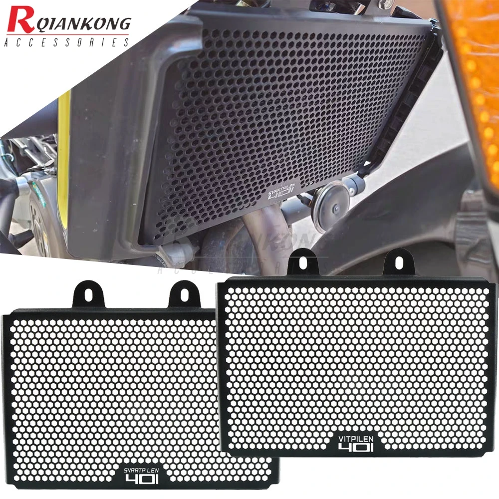 

Motorcycle Protector For Husqvarna Svartpilen250/401 Vitpilen 401 2017-2018-2019-2020-2021-2022-2023 Radiator Guard Grille Cover