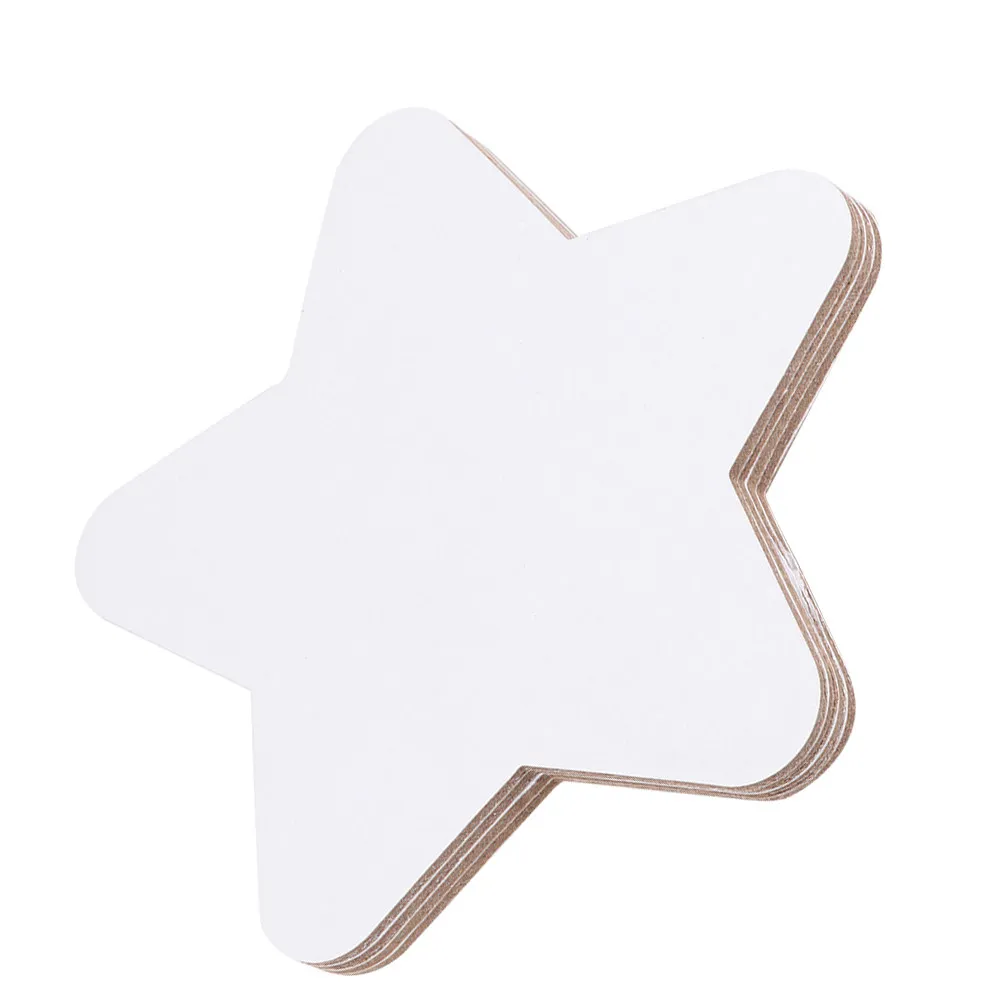 

Набор из 4 хлопковых холстов с звездным узором и закругленными углами, мини-холсты для акрила и масляной живописи