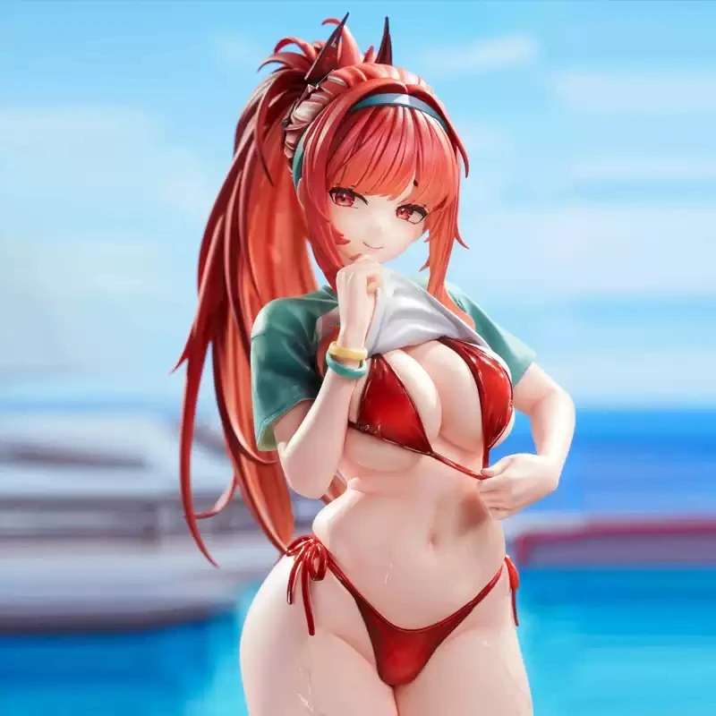 Nikke Rapi Swimwear Ver Anime Figure Collectible Model Statue Desktop Decoration Gift For Anime Fans In Stock Hot New Cool Cute