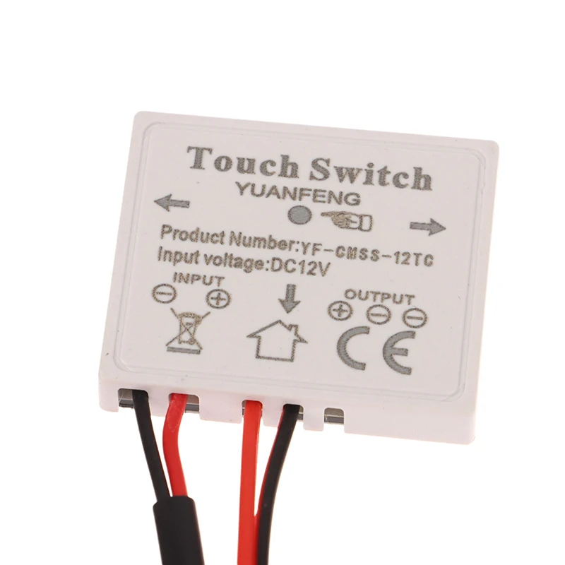 Touch Sensor Schakelaar 12V 1/3A 24/36W LED Smart Enkele Sleutel Spiegel Lichtschakelaar Touch dimmer Voor Badkamer Spiegel