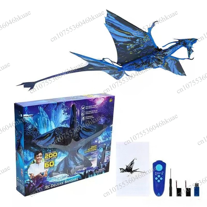 Bionic Flapping Wing Remote Control Flying Dragon Aircraft Simulation RC Outdoor Flying Ornament