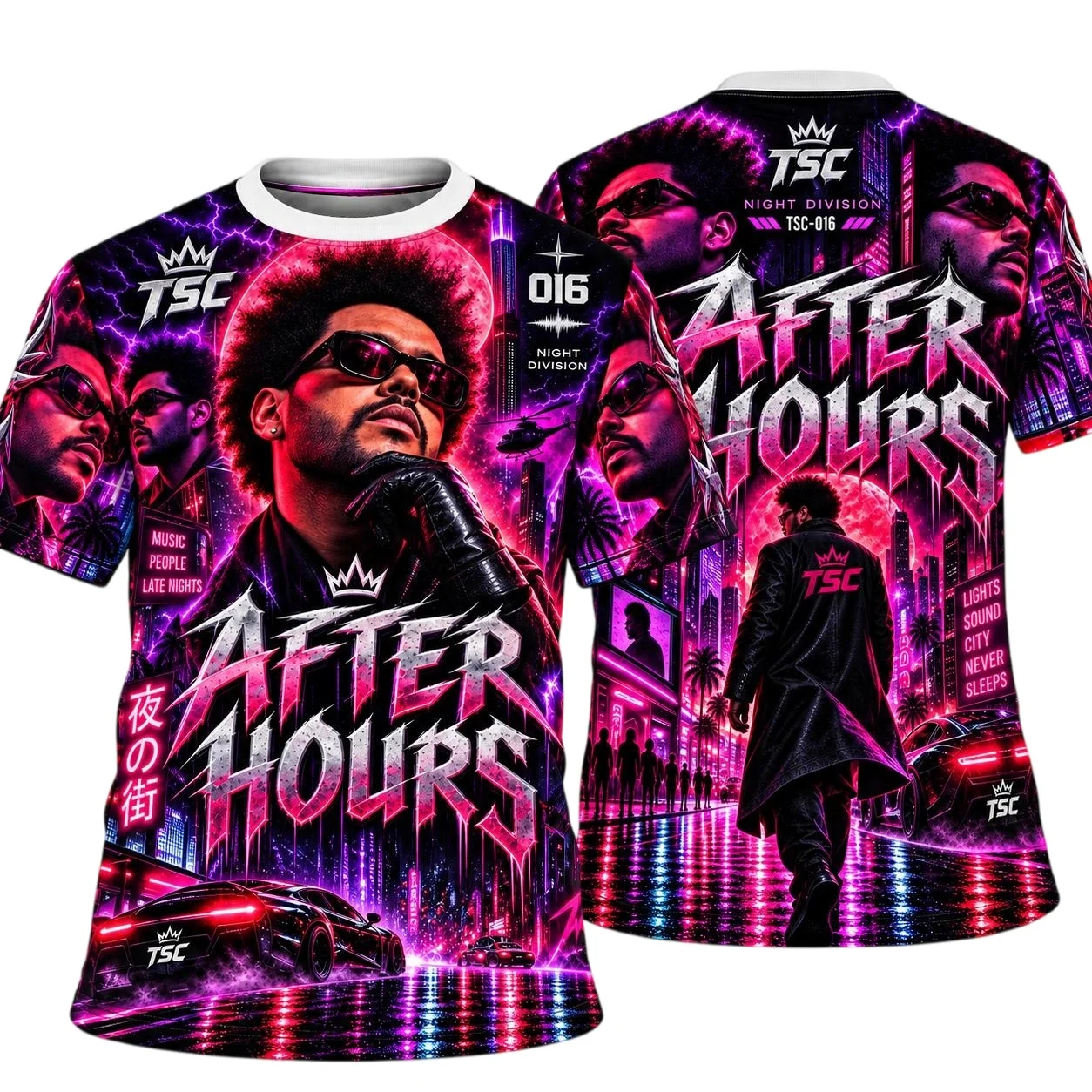 2026 The Weeknd After Hours Til Dawn Stadium Tour 3D Print T-shirt Men Summer T-shirt Quick Drying Hip-hop Streetwear Clothing
