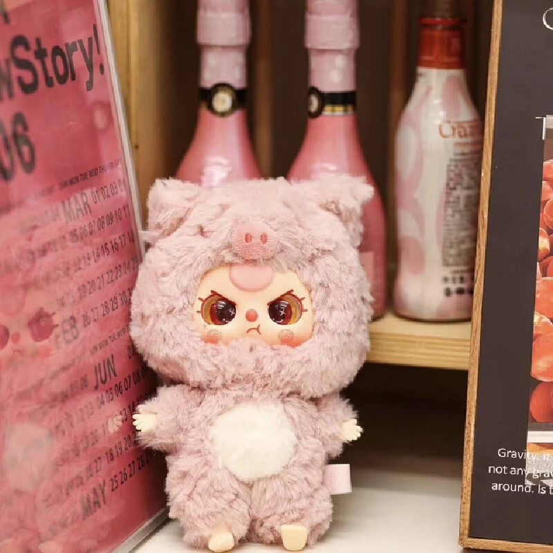 Genuine Baby Three V3 Big Cutie Series Blind Box Vinyl Plush Trendy Toys Collectibles Room Decoration Girls Gift Mysterious Box