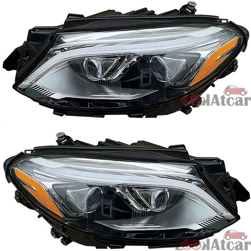 

Для Mercedes Benz GLE166 GLE400 GLE450 GLE500 GLE63 фара в сборе 2016-2018 светодиодная оригинальная фара