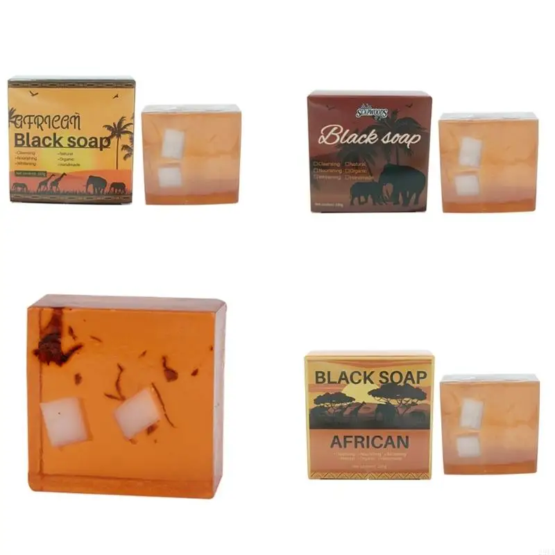 28TA Coffee Black Soap Bath Whitening Nourishing Cleansing Soap for Women Men