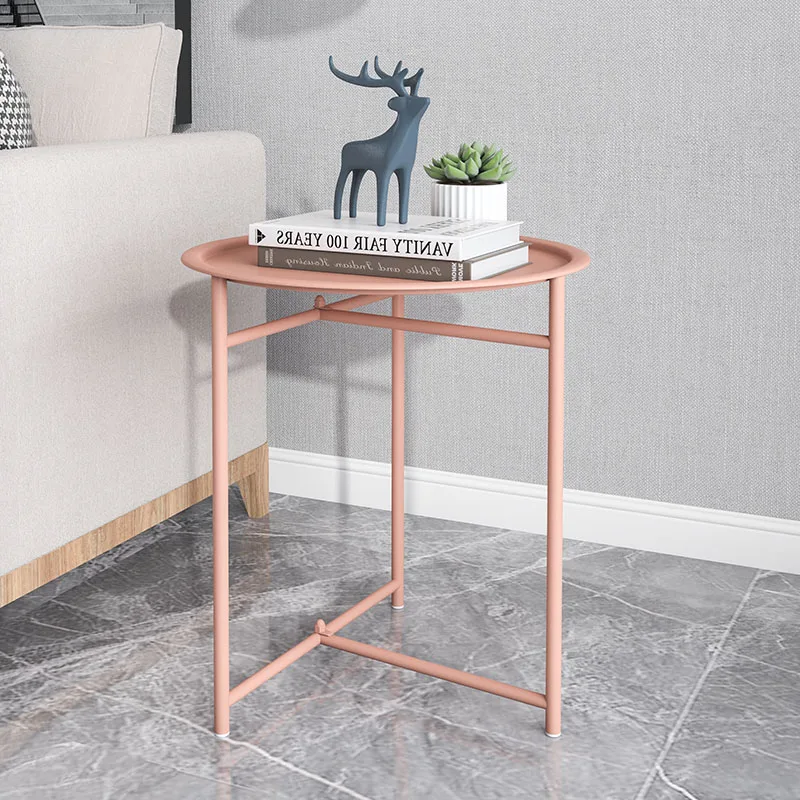 Scandinavian small coffee table, simple and modern, mini bedroom, bedside table, living room, sofa side