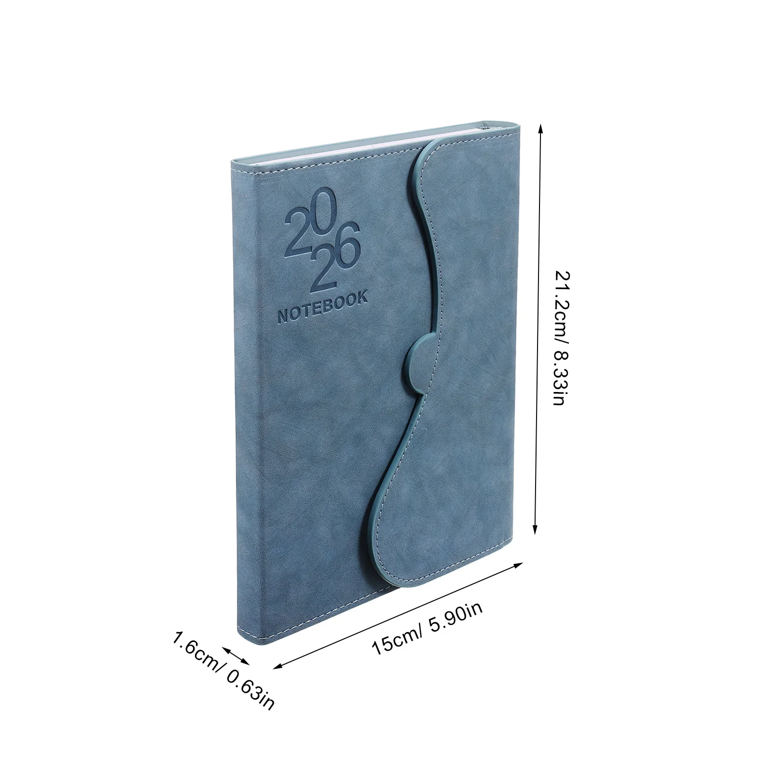 2026 دفتر مخطط سنوي جدول الأعمال الشهري التقويم المنظم الأكاديمي عادة المقتفي الأهداف الأسبوعية الأعمال العمل الجدول اليومي #6