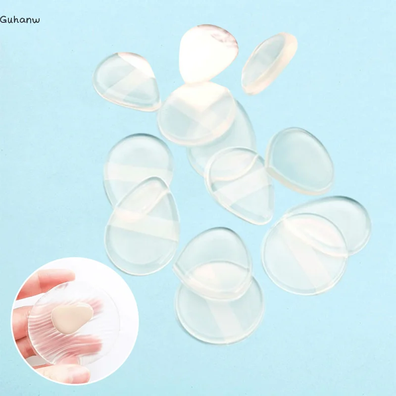 

Soft Silicone Gel Powder Puff Sponge For Cosmetic Face Foundation BB Cream No Powder Eating Powder Cosmetic Puff Makeup Tools