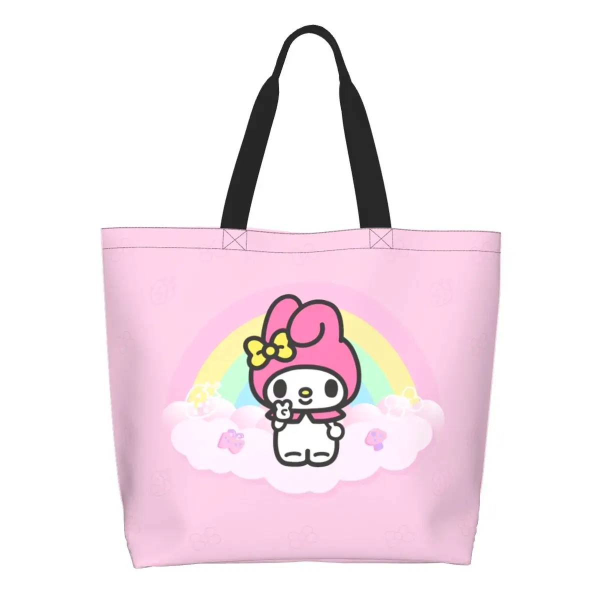 Sanrio My Melody tas belanja tas tangan Ulzzang wanita kapasitas besar