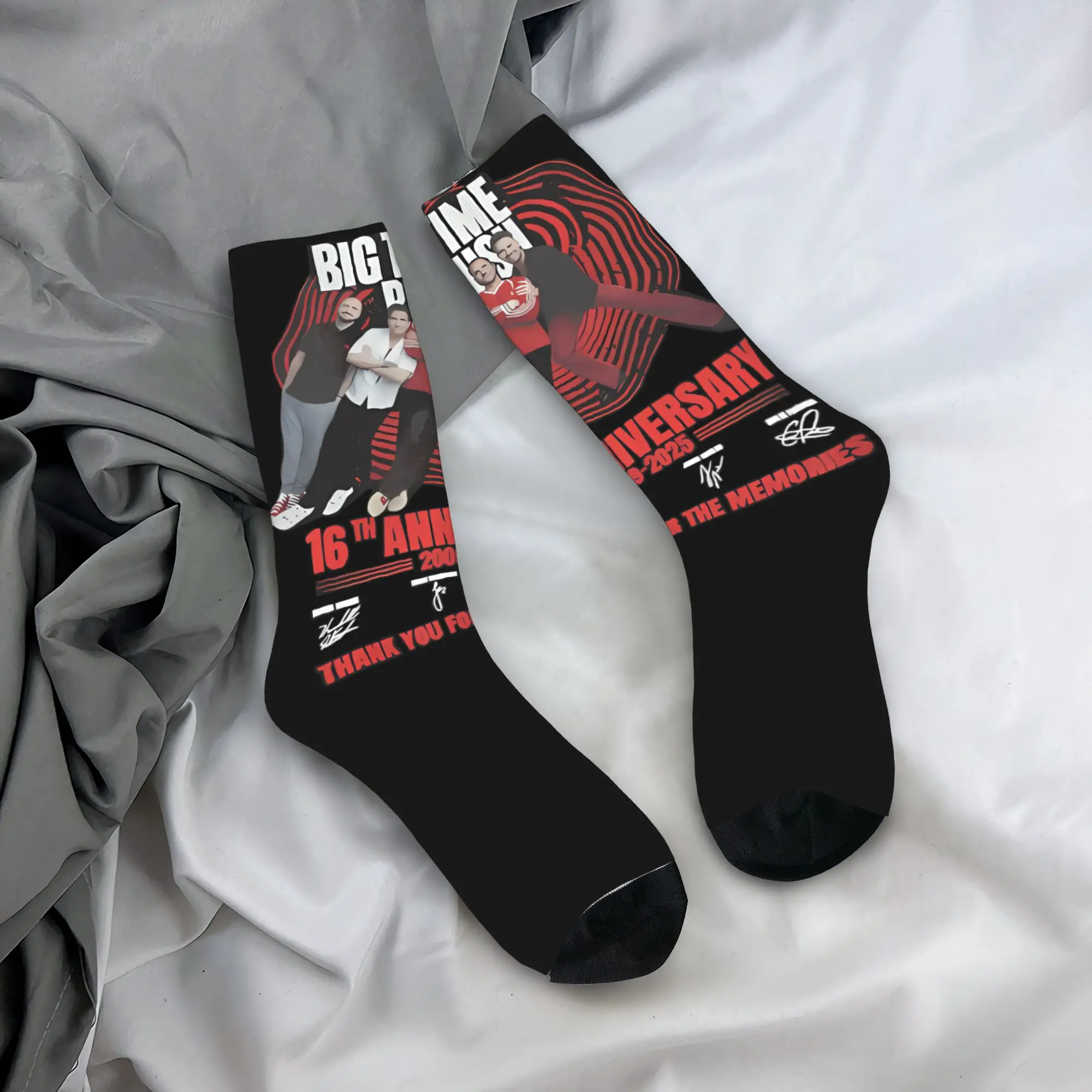 

Men's Socks Big Time Rush Stockings Autumn Fashion High Quality Socks Custom Outdoor Sports Anti Skid Socks
