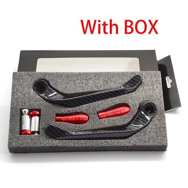 دراجة نارية المقود القبضات الحرس دواسة فرامل عتلات مقود معدات الحماية ل HYOSUNG GT650 2004-2017 العالمي #4