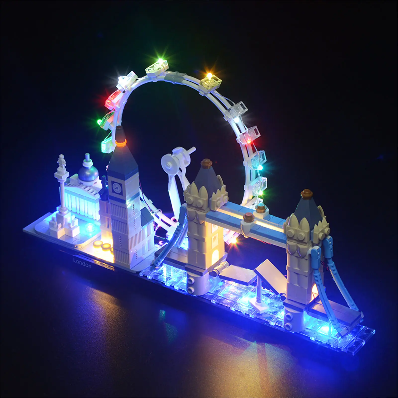 Briksmax led light up kit para 21034 londres blocos de construção conjunto (para não incluir o modelo) brinquedos para crianças